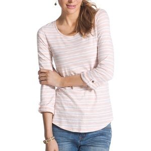Chico’s Revi Striped Top
